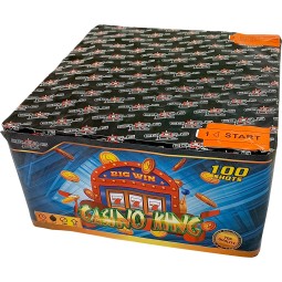 Pyrotechnika Kompakt 100ran / 20mm Casino King
