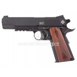 Vzduchová pistole Crosman C1911 Black ráže 4,5 mm olověné diabolo