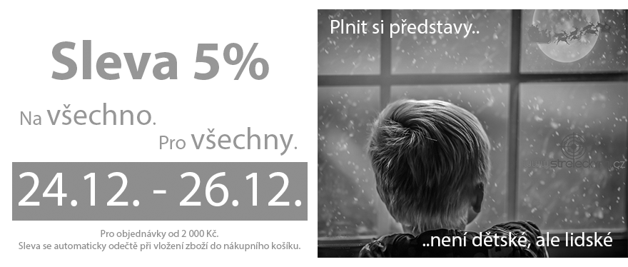 Rozbalujeme 5% slevu na všechno. Pro všechny.