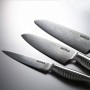 nůž Santoku 180mm - Suncraft MOKA vg-10 Damascus, japonský kuchyňský nůž
