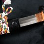 katana Hacuharu z uhlíkové oceli AISI 1095, reálný Hamon