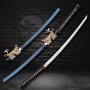 katana Hacuharu z uhlíkové oceli AISI 1095, reálný Hamon