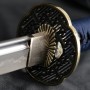 katana AIOKUMO z uhlíkové oceli AISI 1095 a reálným hamonem