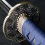 katana AIOKUMO z uhlíkové oceli AISI 1095 a reálným hamonem