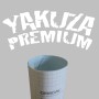 Samolepka - Zadní okno vozu Yakuza Premium v ​​bílém provedení