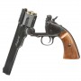 Vzduchový revolver ASG Schofield Black ráže 4,5 mm olověné diabolo i BB ocelové broky