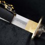 katana Dragon Dream Japanese Sword - T-10 Steel, Real Choji Hamon, Yokote