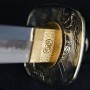 katana Dragon Dream Japanese Sword - T-10 Steel, Real Choji Hamon, Yokote