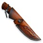 nůž lovecký Dellinger Waldmann Full Damascus Nr.23