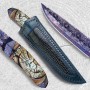 nůž lovecký Dellinger EVIL DRAGON Blue Laminated Nr. 5