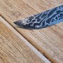 katana Sunekuai z uhlíkové oceli AISI 1045 s 3D imitací damašku - II. jakost
