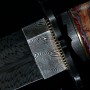 nůž TANTO Dellinger FEZÁ Blue Randy Feather Damascus Nr.14