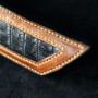 nůž TANTO Dellinger FEZÁ Braun Randy Feather Damascus Nr.12