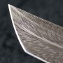 nůž TANTO Dellinger FEZÁ Braun Randy Feather Damascus Nr.13