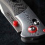 zavírací nůž Dellinger Indian carbon edition S90V stonewashed