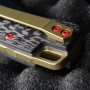 zavírací nůž Dellinger Indian carbon edition S90V stonewashed