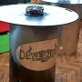 gril Dellinger Easy fire s ocelovou grilovací deskou ROCKER o síle 8mm
