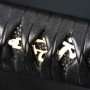 katana Egg Manji T-10 Carbon Steel, Real Choji Hamon, Yokote