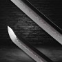 katana Egg Manji T-10 Carbon Steel, Real Choji Hamon, Yokote