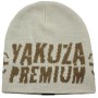 Zimní čepice Yakuza Premium 3780W, světle béžová s hnědou lebkou