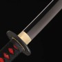 katana dragon horimono T-10 Carbon Steel, Real Suguha/Choji Hamon, Yokote