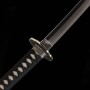 katana Manji dragon horimono T-10 Carbon Steel, Real Choji Hamon, Yokote