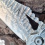II. jakost - nůž zavírací Dellinger TANTO DACHSER VG-10 Damascus