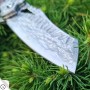 II. jakost - nůž zavírací Dellinger TANTO DACHSER VG-10 Damascus