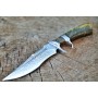 II. jakost - nůž lovecký Dellinger Bär vg-10 Damascus