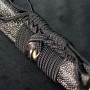 II.jakost - wakizashi AKAEI - 1,66 Shaku, uhlíková ocel AISI 1095, reálný hamon Choji, Yokote