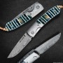 II.jakost - nůž zavírací Dellinger WEIDMANN Mamooth VG-10 Damascus