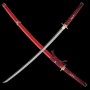 Katana Tachi Aka Yami T-10 Carbon Steel, Real Kobushi Choji Hamon, Yokote