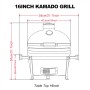 keramický gril kamado Dellinger Smoke&Fire MINIMAX 16