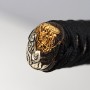 Luxusní replika meče katana Doragon Shinsei 2,30 Shaku, uhlíková ocel T-10, reálný hamon Gunome, Dia