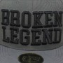 Snapback kšiltovka Yakuza Premium Broken Legend BL 253 tmavě šedá