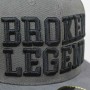Snapback kšiltovka Yakuza Premium Broken Legend BL 253 tmavě šedá