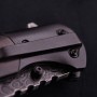 Zavírací damaškový nůž Dellinger IMRG-01 Black, VG-10 & Eben