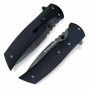 Zavírací damaškový nůž Dellinger IMRG-01 Black, VG-10 & Eben