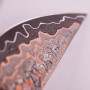 Sběratelský nůž Dellinger Copper Crown damascus