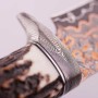 Sběratelský nůž Dellinger Copper Crown damascus