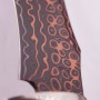 Sběratelský nůž Dellinger Copper Crown dark damascus