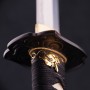 Exkluzivní replika meče katana Diable Kuro - ocel T-10, Choji Hamon