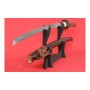 Katana SANIIRO z ocele AISI 1095 a reálným hamonem od firmy Kawashima