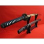 Katana ODAKE z překládané oceli a leštěnou imitací hamonu