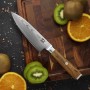 Sada 4 kuchyňských nožů SOK Cocobolo White Damascus + magnetický stojánek