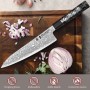 II. jakost - kuchyňský nůž Chef/Gyuto 215 mm Dellinger Carbon Fiber Octagon®