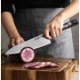 II. jakost - kuchyňský nůž Chef/Gyuto 215 mm Dellinger Carbon Fiber Octagon®