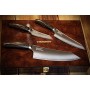II. jakost - Dárková sada - Suncraft ELEGANCIA SG2 - Kiritsuke / Chef 200 mm + Petty 150 mm + Paring