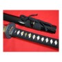 Katana UTSUKUSHI, reálný hamon, ocel T10, saya černá lesklá