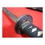 Katana UTSUKUSHI, reálný hamon, ocel T10, saya černá lesklá